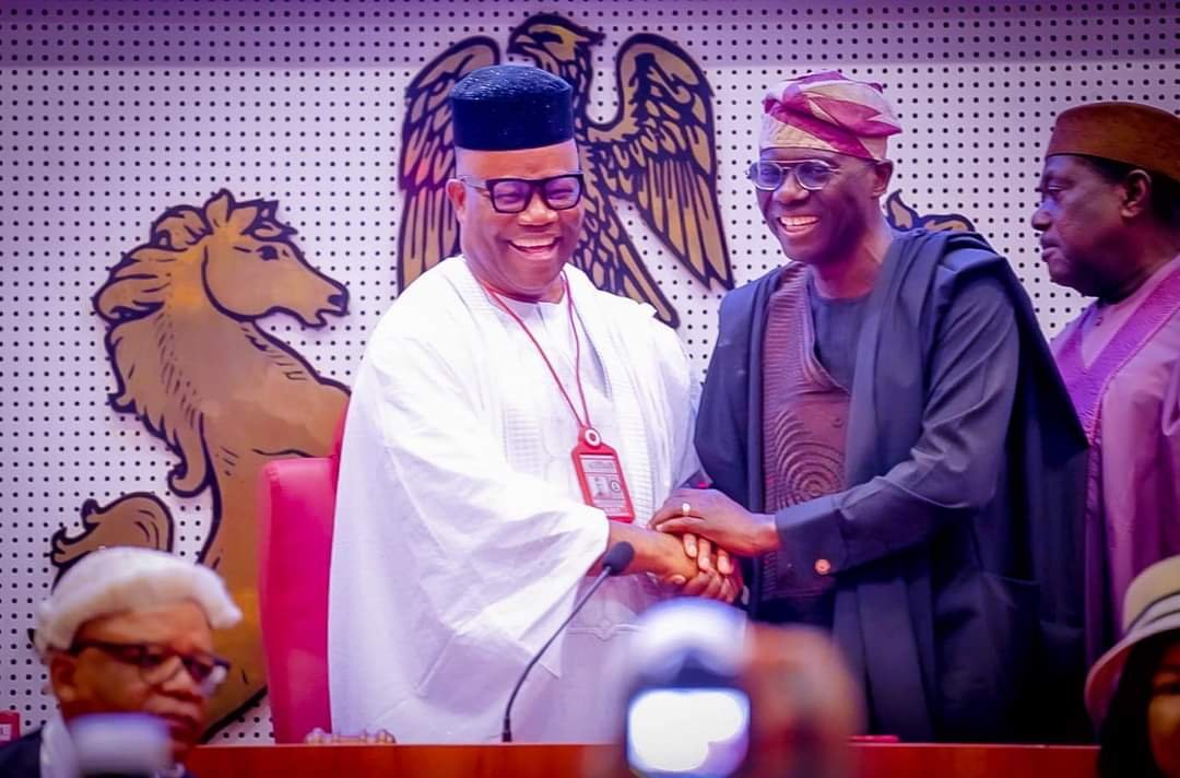 Senate Presidency: Sanwo-Olu congratulates Akpabio