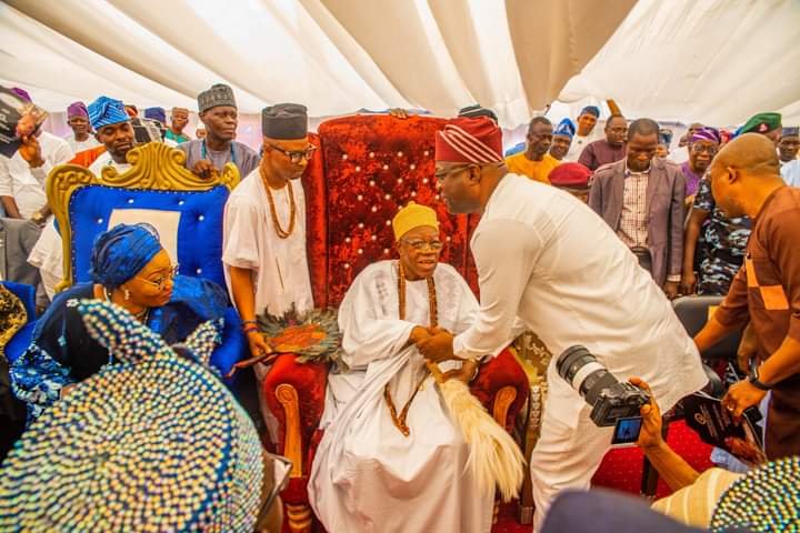 Gov Makinde, Olubadan crown new 10 Obas