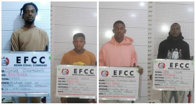 Court jails 4 internet fraudsters in Benin