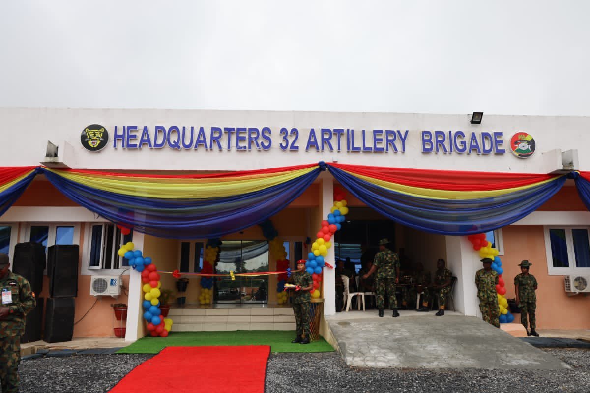 COAS inaugurates multiple infrastructures in Akure