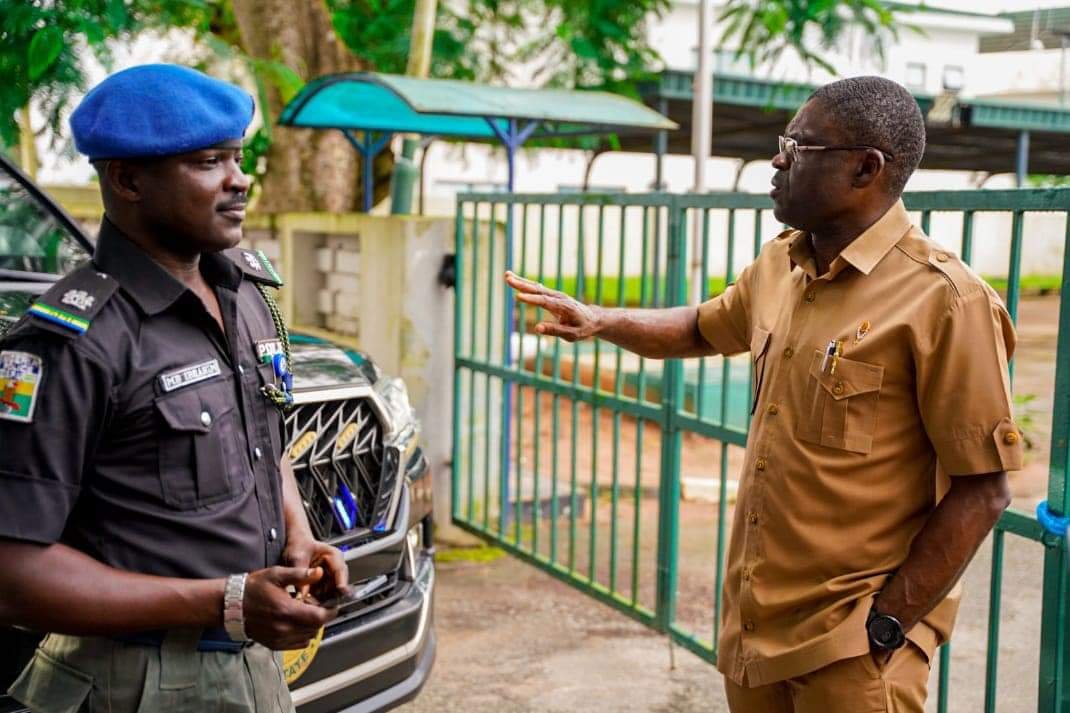 Unknown person barred Edo Deputy Governor from entering office