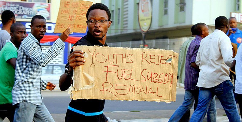 2012_Studentss_Ocuppy_Nigeria_subsidy_removal_protest_in_Ibadan