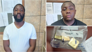 Zimbabwean-man-Joachim-Chivayo-33-and-Ayanda-Brian-Gungwa-a-20-year-old-South-African-citizen-were-arrested-for-possession-of-gold-worth-R15-million-Picture-Hawks