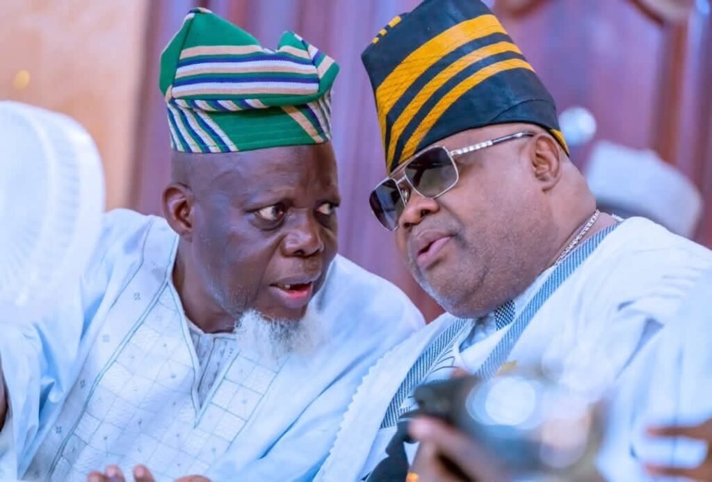 Mustafa Olawuyi and Governor Ademola Adeleke